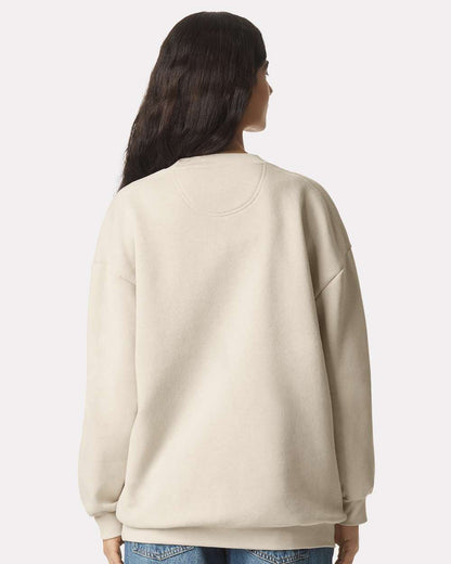 American Apparel Unisex ReFlex Fleece Crewneck Sweatshirt RF496 #colormdl_Bone