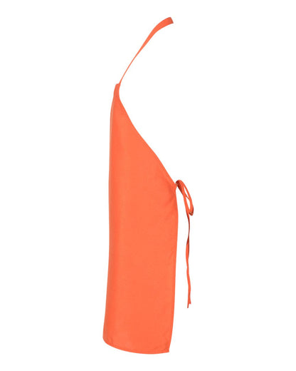 Q-Tees Bib Apron Q4010 #color_Orange