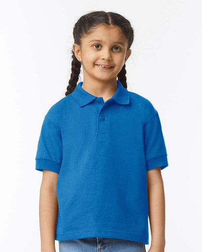 Gildan Youth DryBlend® Jersey Polo 8800B #colormdl_Royal