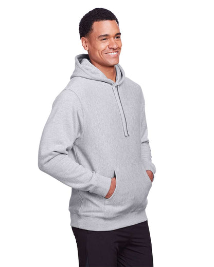 Team 365 Unisex Zone HydroSport™ Heavyweight Hooded Sweatshirt TT96 #colormdl_Athletic Heather