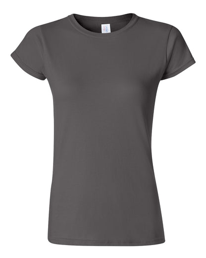 Gildan Women's Softstyle® T-Shirt 64000L #color_Charcoal