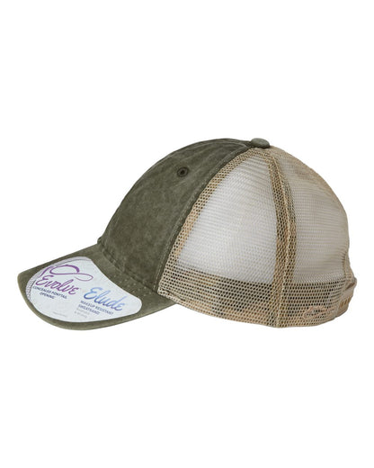 Infinity Her Women's Washed Mesh-Back Cap TESS #color_Olive/ Camo