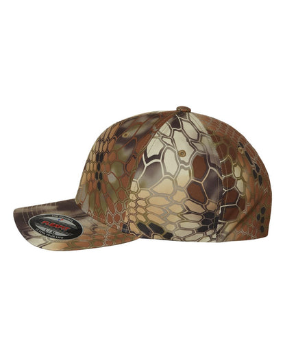 Flexfit Cotton Blend Cap 6277 #color_Kryptek Highlander