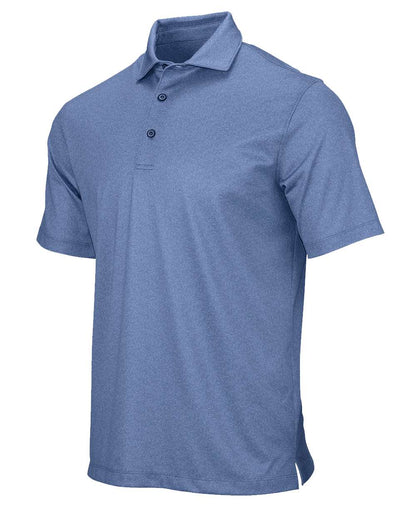 Paragon Men's Derby Sublimated Heathered Polo 152 #color_Blue Heather