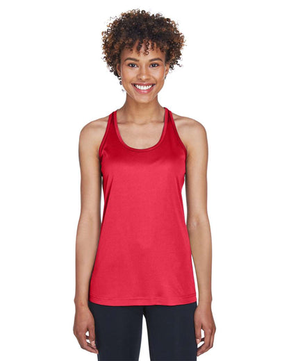 Team 365 Women's Zone Performance Racerback Tank TT11WRC #colormdl_Sport Red