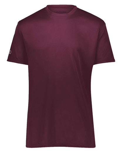 Holloway Youth Momentum T-Shirt 222819 #color_Maroon