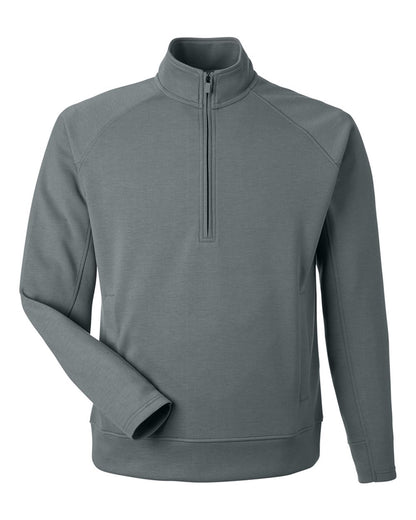 J. America Unisex Apex Fleece Quarter-Zip Sweatshirt 8751 #color_Steel