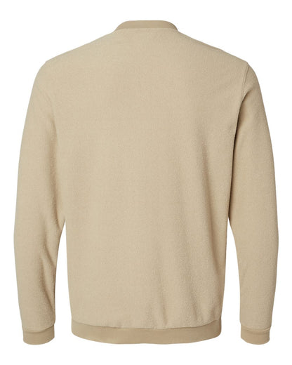 Adidas Men's Terry Loop Crewneck Sweatshirt A586 #color_Hemp