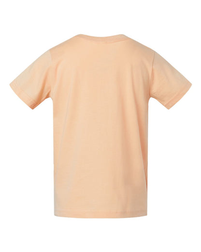 Rabbit Skins Toddler Fine Jersey Tee 3321 #color_Peachy