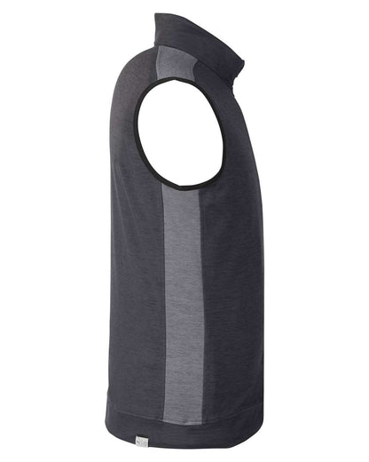 Puma Golf Men's T7 Cloudspun Vest 599130 #color_Puma Black Heather/ Quiet Shade