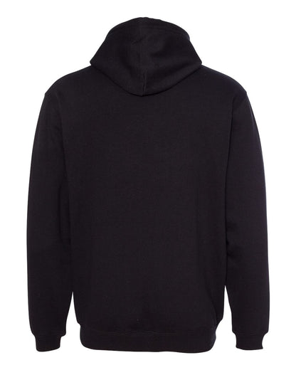 J. America Men's Tailgate Hooded Sweatshirt 8815 #color_Black