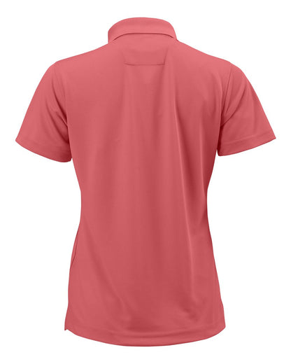 Paragon Women's Saratoga Performance Mini Mesh Polo 104 #color_Melon