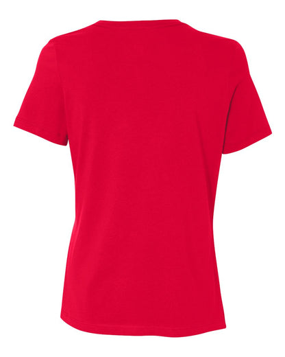 BELLA + CANVAS Women’s Relaxed Jersey Tee 6400 #color_Red