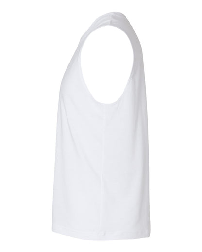 BELLA + CANVAS Jersey Muscle Tank 3483 #color_White