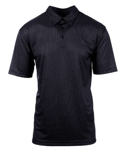 Burnside Golf Polo 0101 #color_Black Dot