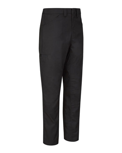 Red Kap Men's Extended Sizes Lightweight Crew Pants PT2LEXT #color_Black - Unhemmed