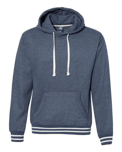 J. America Men's Relay Hooded Sweatshirt 8649 #color_Navy