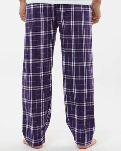 Boxercraft Harley Flannel Pants BM6624 #colormdl_Purple/ White