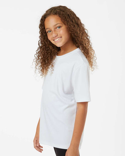 AllPro Youth Pro-Lock Performance T-Shirt 48000Y #colormdl_White