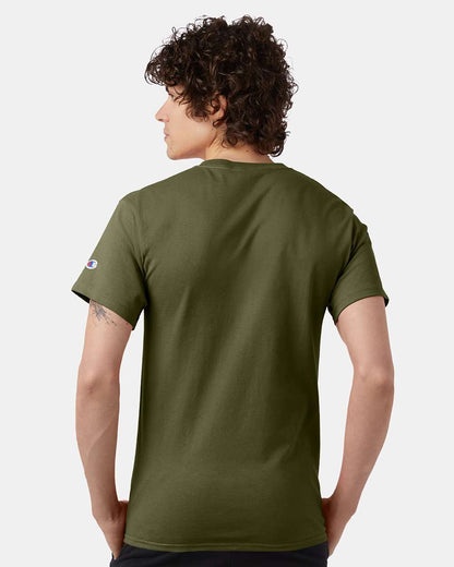 Champion Unisex Classic T-Shirt T425 #colormdl_Fresh Olive