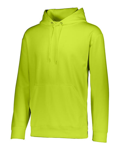 Augusta Sportswear Wicking Fleece Hooded Sweatshirt 5505 #color_Lime