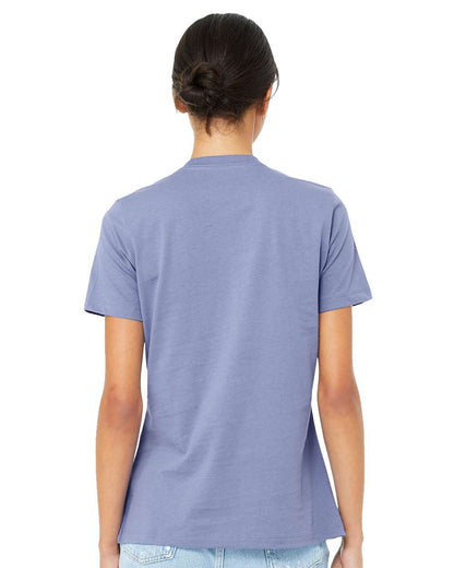 BELLA + CANVAS Women’s Relaxed Jersey Tee 6400 #colormdl_Lavender Blue