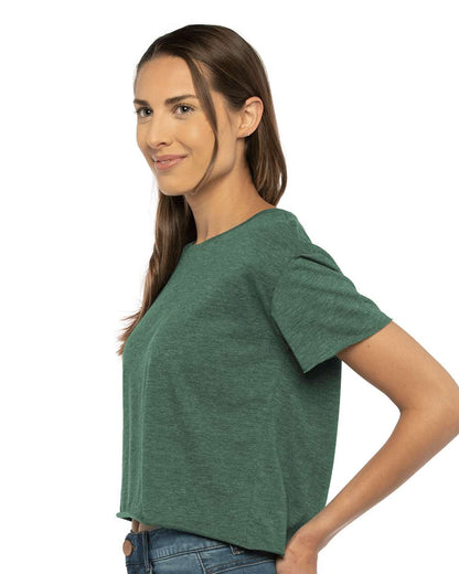 Next Level Women's Festival Crop Top 5080 #colormdl_Royal Pine