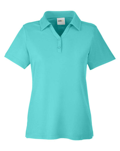 CORE365 Women's Fusion ChromaSoft™ Pique Polo CE112W #color_Sea Glass