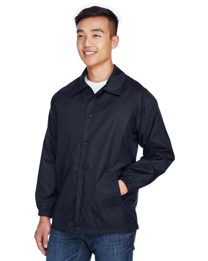 Harriton Unisex Nylon Staff Jacket M775 #colormdl_Navy
