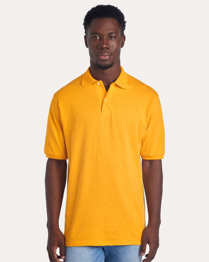 JERZEES Men's Dri-Power® Polo 437R #colormdl_Gold