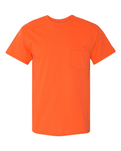 Gildan Unisex Heavy Cotton™ Pocket T-Shirt 5300 #color_Orange