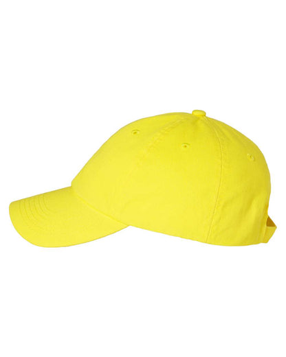 Valucap Bio-Washed Classic Dad Hat VC300A #color_Neon Yellow