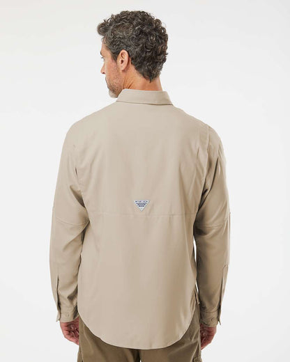 Columbia PFG Tamiami™ II Long Sleeve Shirt 212467 #colormdl_Fossil