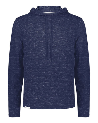 Holloway Men's Eco Revive™ Monterey Hooded Sweatshirt 222745 #color_Navy Heather