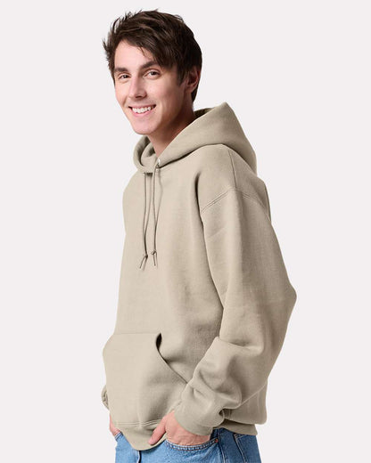 JERZEES Unisex Rugged Hooded Sweatshirt H12MR #colormdl_Putty