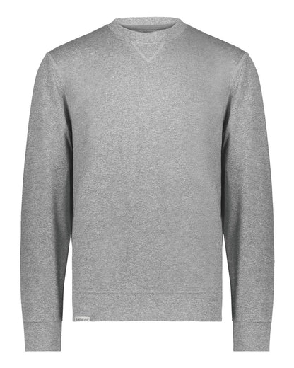 Holloway Unisex Eco Revive™ Ventura Soft Knit Crewneck Sweatshirt 223503 #color_Grey Heather