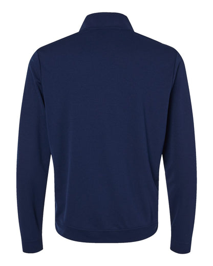 Adidas Lightweight Quarter-Zip Pullover A2002 #color_Collegiate Navy/ White