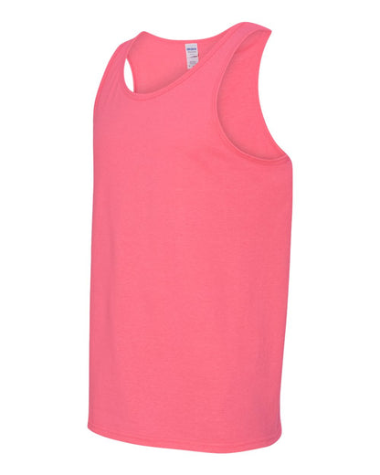 Gildan Unisex Heavy Cotton™ Tank Top 5200 #color_Safety Pink