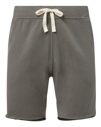 MV Sport Unisex Vintage Fleece Shorts 22743 #color_Vintage Granite
