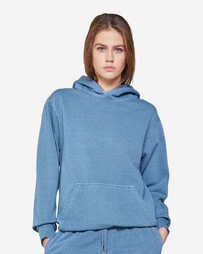 Lane Seven Unisex Urban Pullover Hooded Sweatshirt LS16001 #colormdl_Pigment Pebble Blue