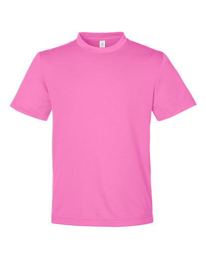 Team 365 Youth Zone Performance Mesh T-Shirt TT15Y #color_Sport Charity Pink