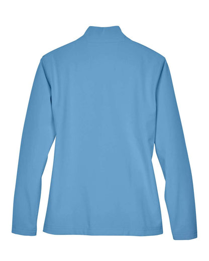Team 365 Women's Leader Soft Shell Jacket TT80W #color_Sport Light Blue