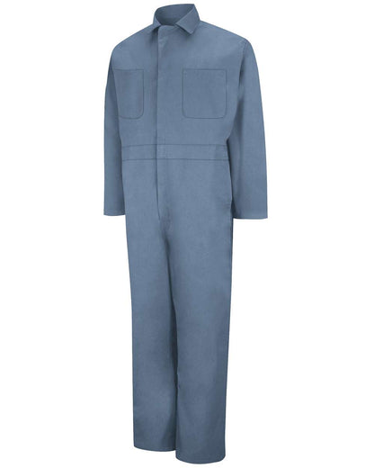 Red Kap Men's Tall Twill Action Back Coverall CT10T #color_Postman Blue