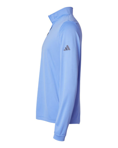 Adidas Lightweight Quarter-Zip Pullover A401 #color_Blue Fusion