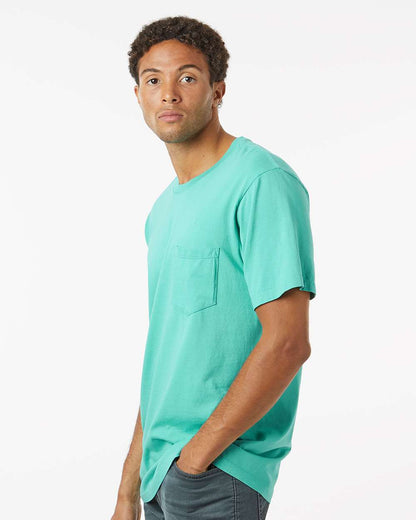 SoftShirts Unisex Classic Pocket T-Shirt 210 #colormdl_Seafoam