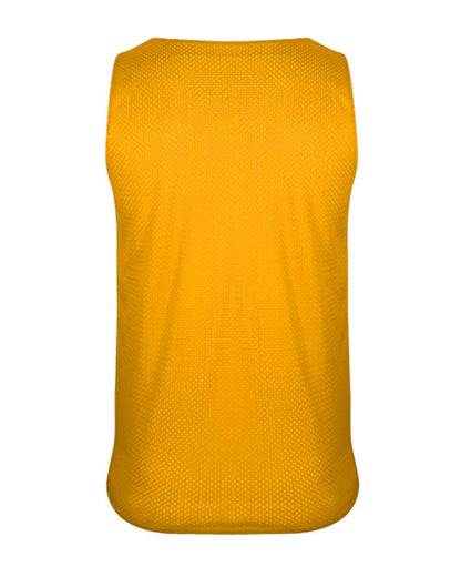 C2 Sport Reversible Mesh Tank 5729 #color_Gold/ White