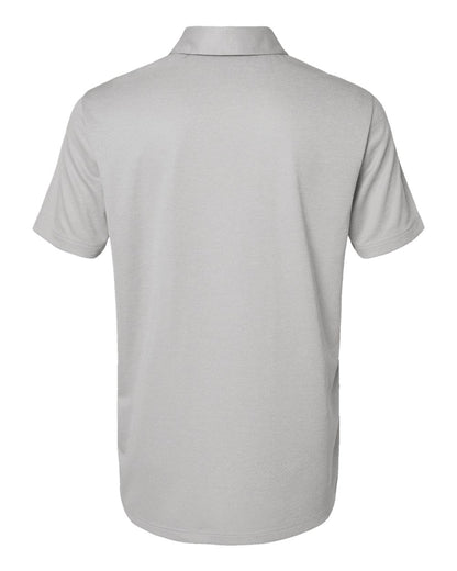 Adidas Men's Space Dyed Polo A591 #color_Grey One Heather