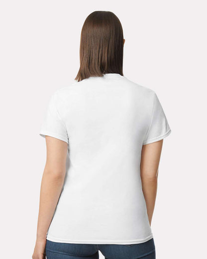 Gildan Unisex Ultra Cotton® Pocket T-Shirt 2300 #colormdl_White