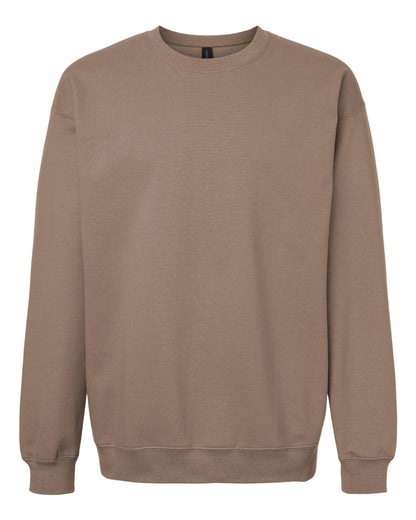 Gildan Unisex Softstyle® Midweight Crewneck Sweatshirt SF000 #color_Brown Savana