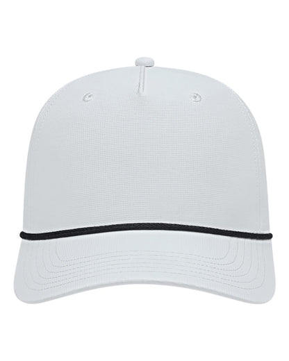 CAP AMERICA Athletic Rope Cap i7256 #color_White/ Black